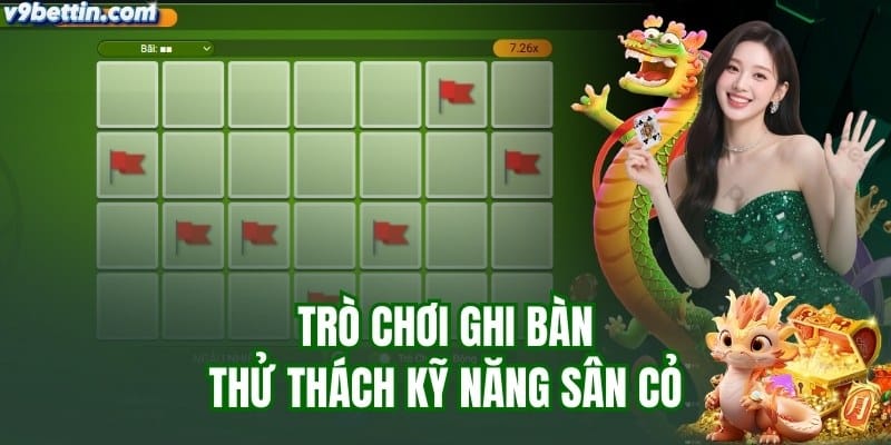 trò chơi ghi bàn - đem bóng đá vào thế giới game
